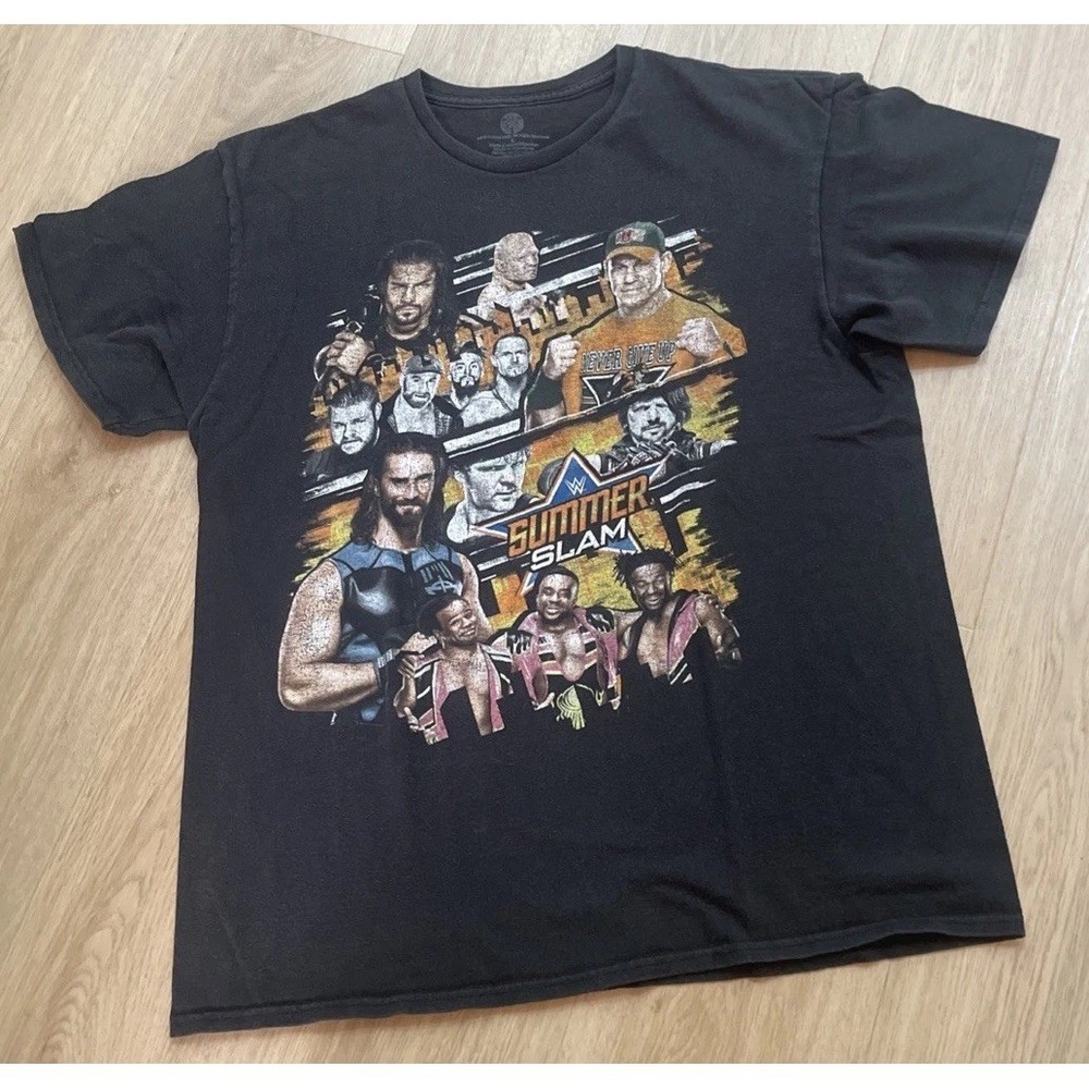 WWE‎ Summer Slam 2016 Black Shirt Men's Size XL